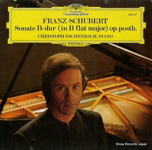 ESCHENBACH, CHRISTOPH schubert; sonate b-dur(in b flat major) op.posth. 2530477