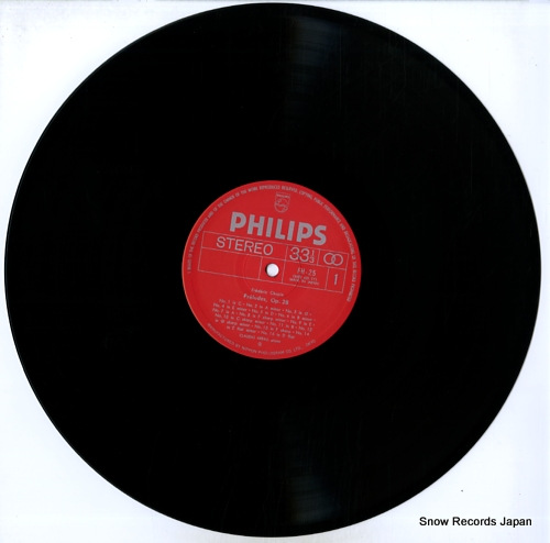 ARRAU, CLAUDIO chopin; complete preludes FH-25