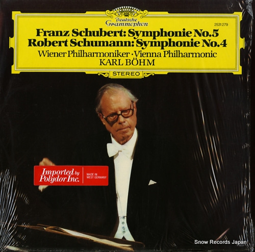 BOHM, KARL schubert; symphonie nr.5 b-dur d.485 2531279
