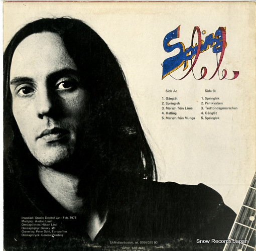 HAKANSSON, KENNY springlekar och ganglatar SRS4645