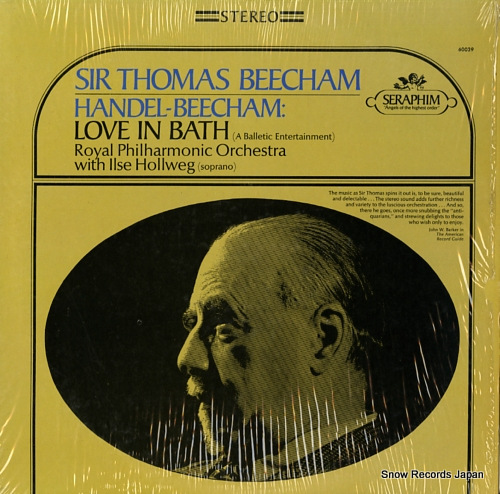 BEECHAM, THOMAS handel-beecham; love in bath 60039/S-60039