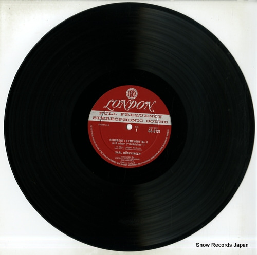MUNCHINGER, KARL schubert; symphony no.2 in b-flat major CS-6131