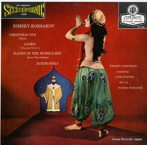 ANSERMET, ERNEST rimsky-korsakov; christmas eve/sadko/flight of the bumble-bee/dubinushka CS6036
