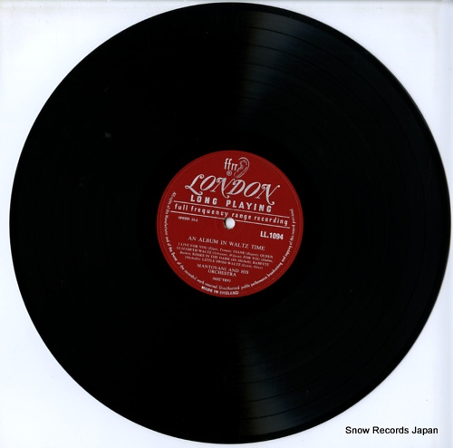 MANTOVANI waltz time LL.1094