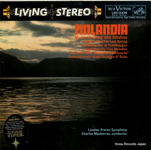 MACKERRAS, CHARLES finlandia music og grieg and sibelius LSC-2336