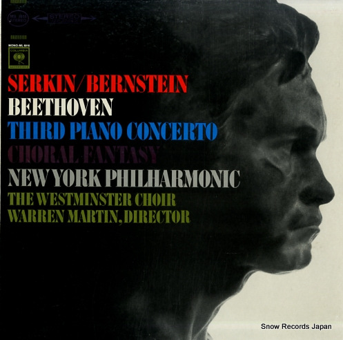 MARTIN, WARREN beethoven; third piano concerto/choral fantasy MS6616