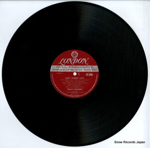 ANSERMET, ERNEST bizet; l'arlesienne/carmen CS6062
