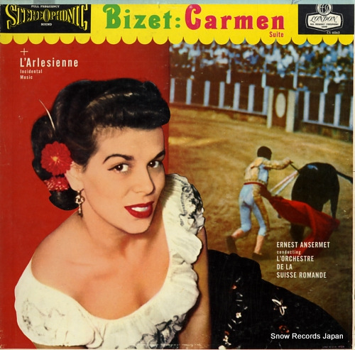 ANSERMET, ERNEST bizet; l'arlesienne/carmen CS6062