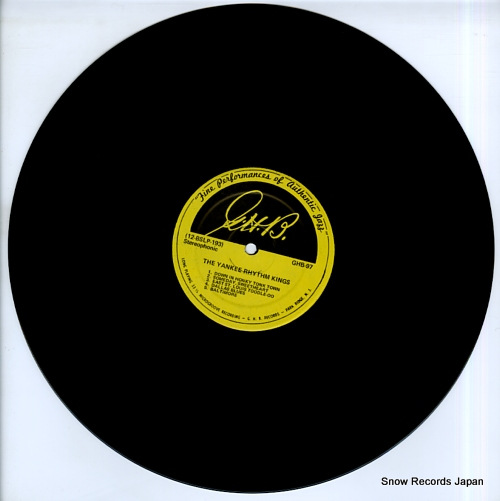 THE YANKEE RHYTHM KINGS classic jazz of the twenties GHB-97