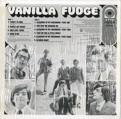 VANILLA FUDGE vanilla fudge SD33-224