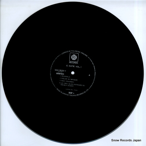ALLIX, LAURENCE satie vol.1, vol.2 ULS-3023-Y
