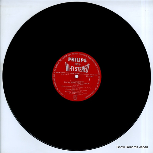 GERLIN, RUGGERO haendel; suites pour clavecin SFL-7864