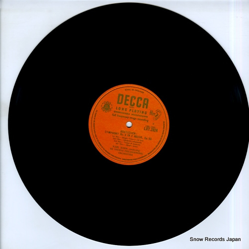 SCHURICHT, CARL / KARL BOHM beethoven; symphony no.1 / no.8 LXT2824