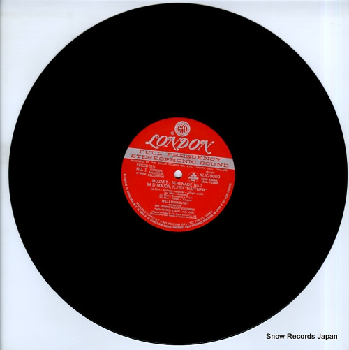 BOSKOVSKY, WILLI mozart; serenade no.7 