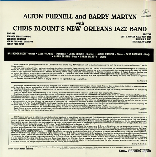 ȥ󡦥ѡͥХ꡼ޡƥ alton purnell & barry martyn with chris blount's band GHB-234