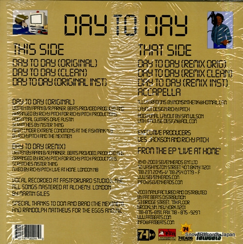PITCH, RICHY day to day SVH-029-1