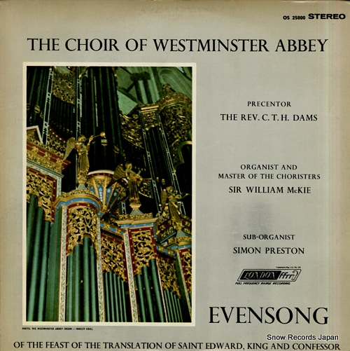ꥢࡦޥå the choir of westminster abbey OS25800