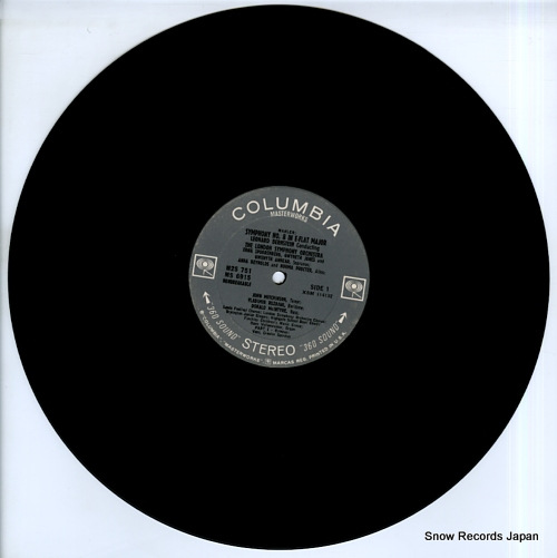 BERNSTEIN, LEONARD mahler; symphony no.8 M2S751