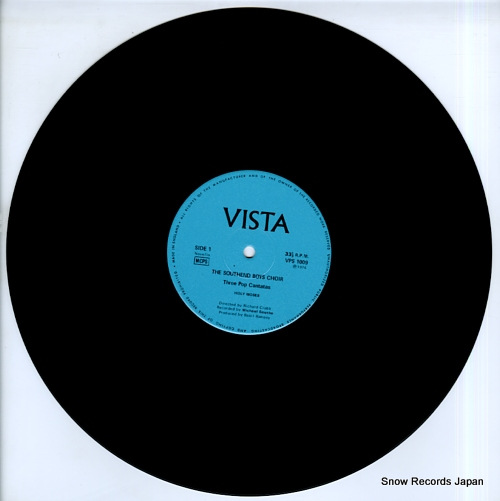 SOUTHEND BOYS' CHOIR, THE three pop cantatas VPS1009