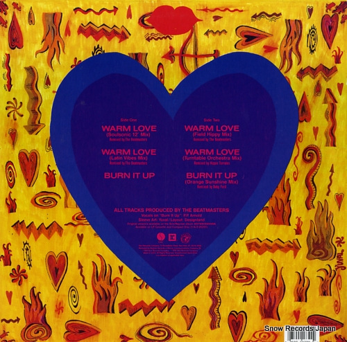 BEATMASTERS, THE warm love 0-21739