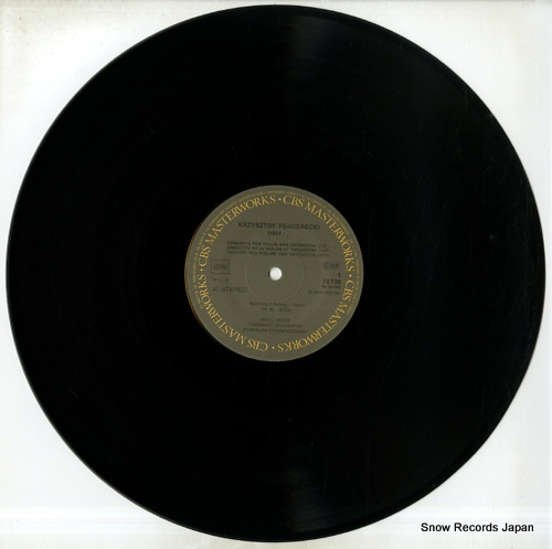 STERN, ISAAC penderecki; violin concerto(1976) 76739
