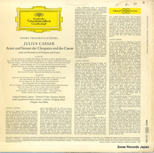 カール・ベーム handel; julius caesar 138637