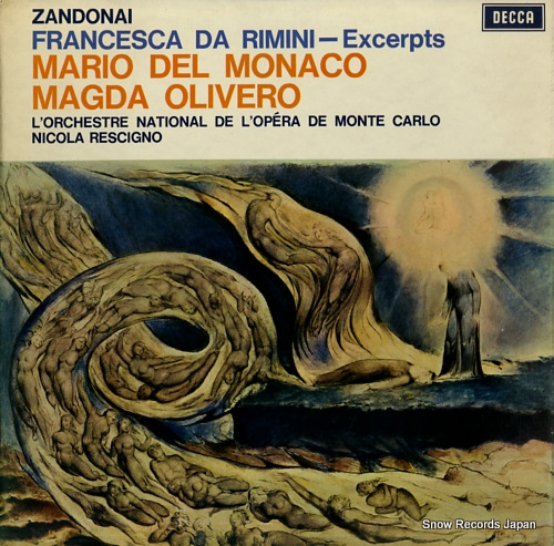 MONACO, MARIO DEL / MAGDA OLIVERO zandonai; francesca da rimini-excerpts SET422