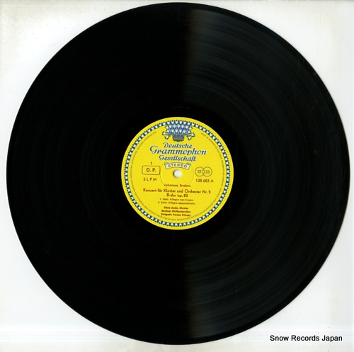 ANDA, GEZA brahms; concerto no.2 pour piano et orchestre 138683
