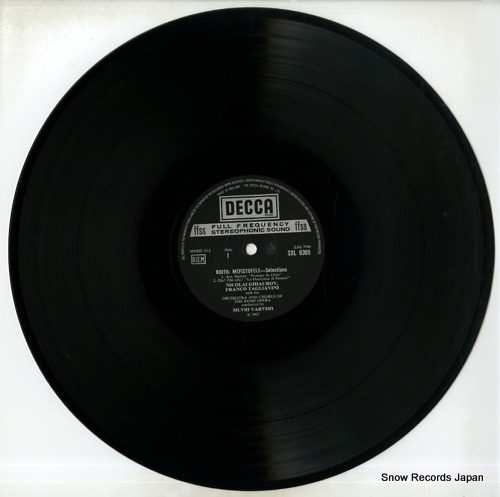 VARVISO, SILVIO boito; mefistofele SXL6305