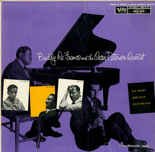 FRANCO, BUDDY DE, AND OSCAR PETERSON buddy de franco and the oscar peterson quartet MGV-8210