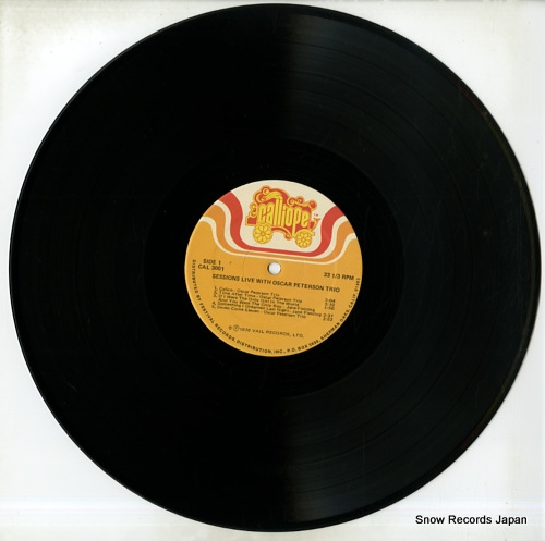 PETERSON, OSCAR / GERALD WIGGINS sessions, live CAL3001