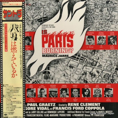 JARRE, MAURICE is paris burning? 25AP807