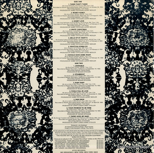 DRIFTERS, THE their greatest recordings - the early years SD33-375