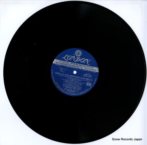 MANTOVANI those old days UMX106