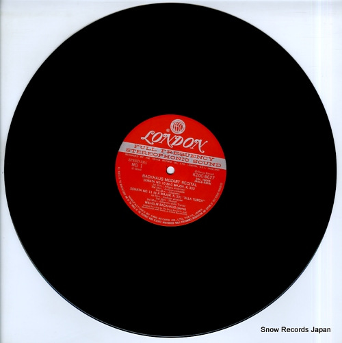 BACKHAUS, WILHELM backhaus mozart recital K20C-8627