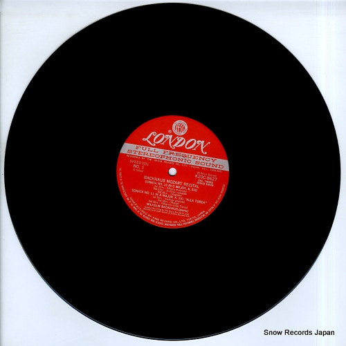 BACKHAUS, WILHELM backhaus mozart recital K20C-8627