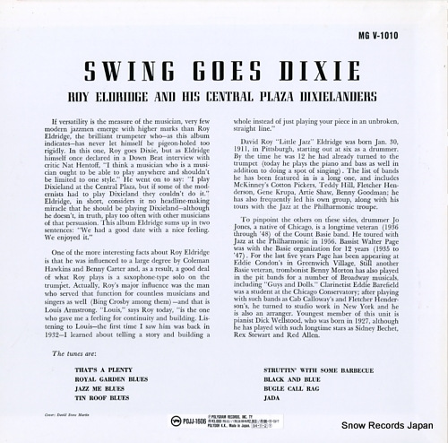 ELDRIDGE, ROY swing goes dixie POJJ-1606