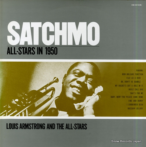 ARMSTRONG, LOUIS satchimo all-stars in 1950 VIM-4619(M)