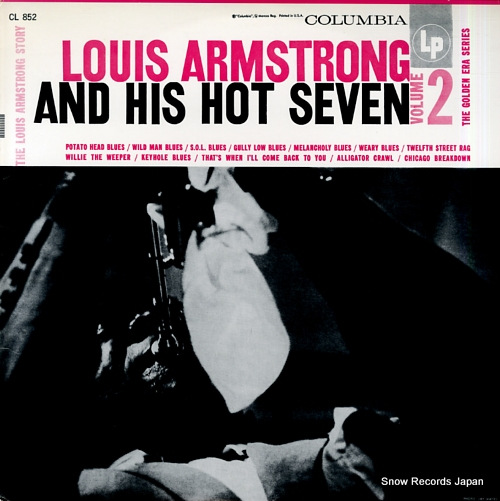 ARMSTRONG, LOUIS louis armstrong and his hot seven volume 2 CL852