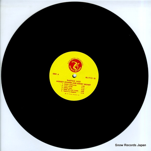SPANIER, MUGGSY, AND SIDNEY BECHET ragtime jazz OL-7113