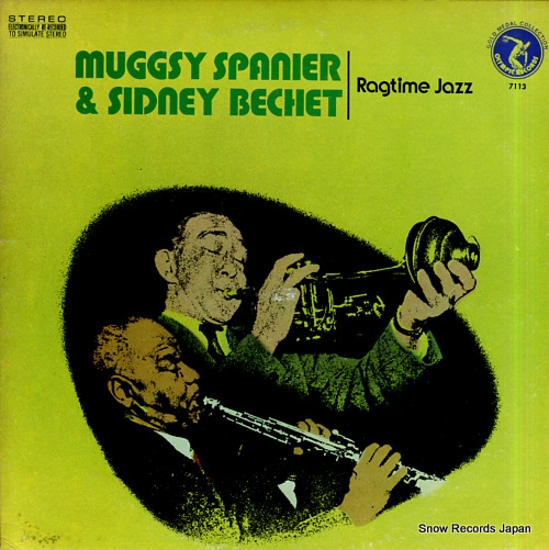 SPANIER, MUGGSY, AND SIDNEY BECHET ragtime jazz OL-7113