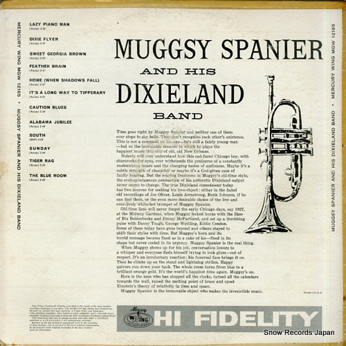 ޥåѥ˥ muggsy spanier and his dixieland band MGW12165