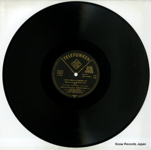 HORST, ANTHON VAN DER bach; hohe messe AWT9416-18-C