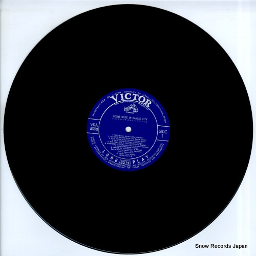 BASIE, COUNT count basie in kansas city VRA-5008