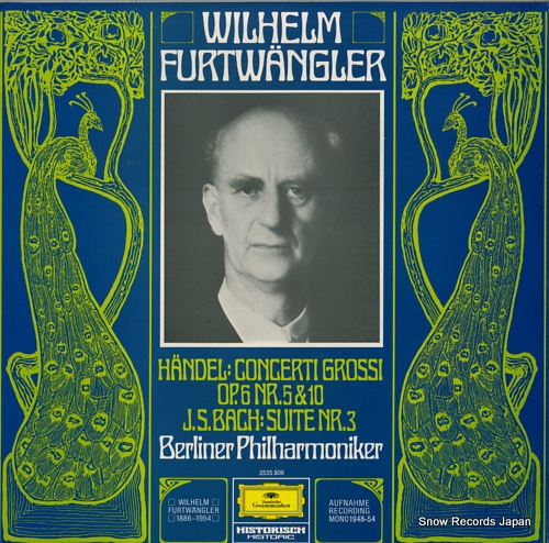 FURTWANGLER, WILHELM handel; concerti grossi op.6 nr.5&10 2535806
