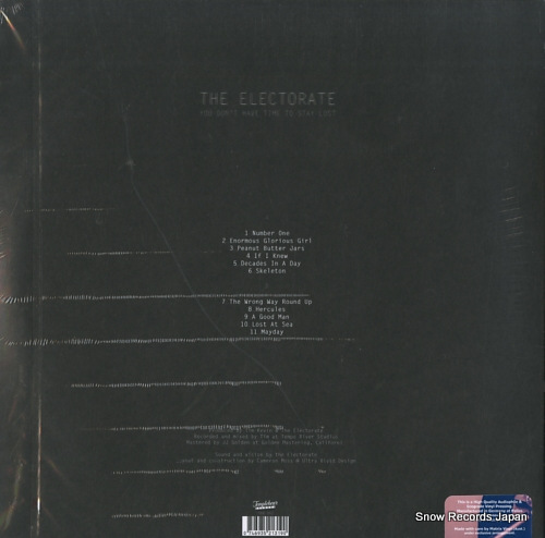 ELECTORATE, THE you don't have time to stay lost TBR-002