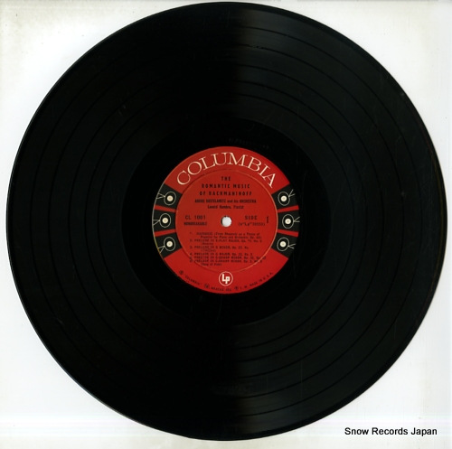 KOSTELANETZ, ANDRE the romantic music of rachmaninoff CL1001