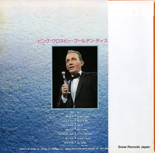 CROSBY, BING golden disc VIM-10015
