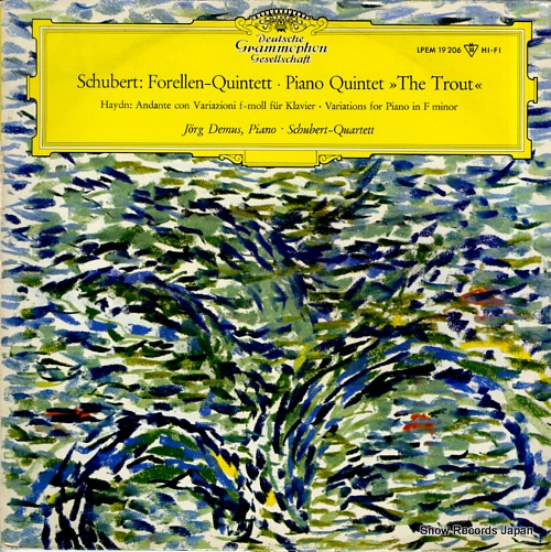 DEMUS, JORG schubert; piano quintet 