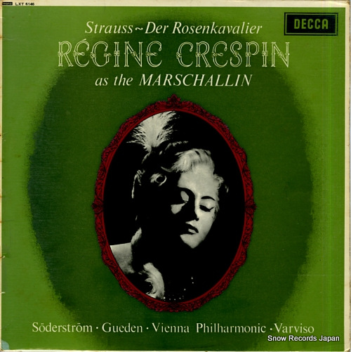 CRESPIN, REGINE strauss; der rosenkavalier LXT6146